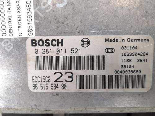 Engine control unit (ECU) CITROËN XSARA PICASSO (N68) 2.0 HDi | BP12784227M57 