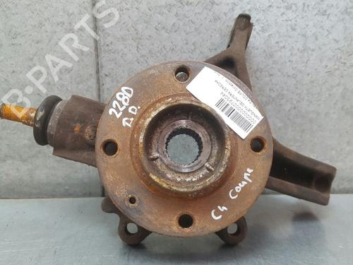Used Right front steering knuckle CITROËN C4 Coupe (LA_) 1.6 16V (109 hp) 12811765