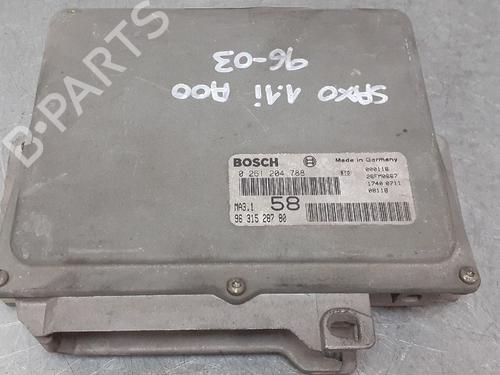 Calculateur moteur (ecu) CITROËN SAXO (S0, S1) 1.1 X, SX (60 hp) 12691709