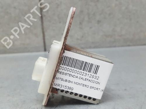 Used Heater resistor MITSUBISHI PAJERO SPORT I (K7_, K9_) 2.5 TD (K94W, K74T) (115 hp) 12751149