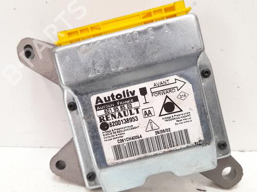 Used ECU airbags RENAULT LAGUNA II Grandtour (KG0/1_) 2.0 16V (KG00, KG0K, KG0W, KG0P) (133 hp) 12750721