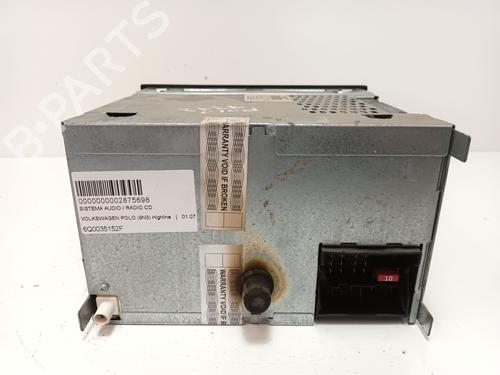 Radio VW POLO (9N_, 9A_) 1.4 16V | BP12781006E6 