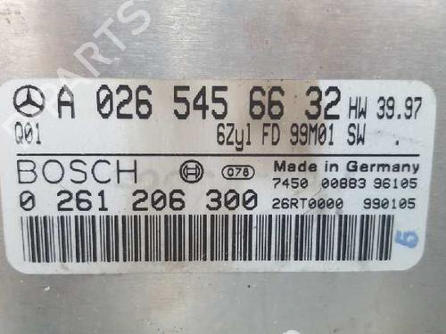 Engine control unit (ECU) MERCEDES-BENZ M-CLASS (W163) ML 320 (163.154) | BP12743107M57 