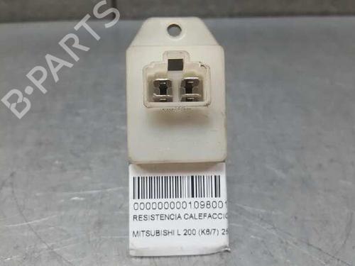 Used Heater resistor Heater resistor MITSUBISHI L200 (K7_T, K6_T, K5_T) 2.5 TD 4WD (K74T) (99 hp) 12689475 12689475