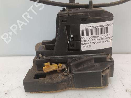 Used Rear left lock RENAULT MEGANE I (BA0/1_) 1.4 16V (BA0D, BA1H, BA0W, BA10) (95 hp) 25333261
