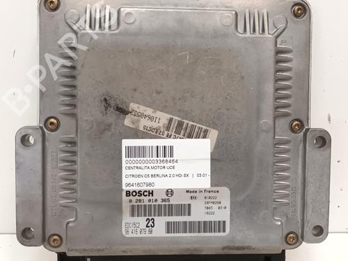 Used Engine control unit (ECU) CITROËN C5 I (DC_) 2.0 HDi (DCRHZB, DCRHZE) (109 hp) 13110716