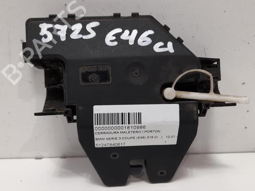 Tailgate lock BMW 3 Coupe (E46) 318 Ci | BP12723488C101 