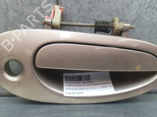 Used Front right exterior door handle CHRYSLER NEON II 2.0 16V (133 hp) 12728058
