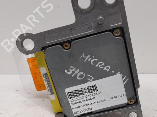 Kollisjonspute styreenhet NISSAN MICRA II (K11) 1.4 i 16V | BP12686311M53 