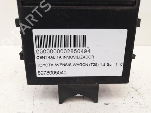 Used Control unit TOYOTA AVENSIS Estate (_T25_) 1.8 VVT-i (ZZT251_, ZZT251R) (129 hp) 12780082