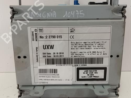 Radio OPEL INSIGNIA A (G09) 2.0 CDTI (68) | BP12792968E6 