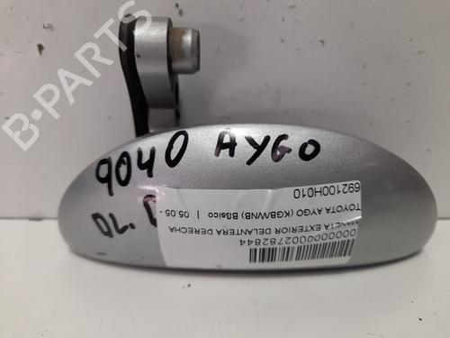 Used Front right exterior door handle TOYOTA AYGO (_B1_) 1.0 (KGB10_, KGB10R) (68 hp) 12777212