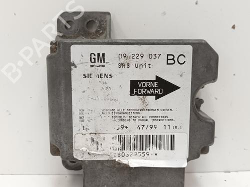 Used ECU airbags OPEL ASTRA G Hatchback (T98) 2.0 DI (F08, F48) (82 hp) 12783119