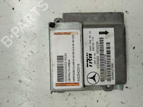 Airbag module MERCEDES-BENZ M-CLASS (W163) ML 320 (163.154) (218 hp) 12744903