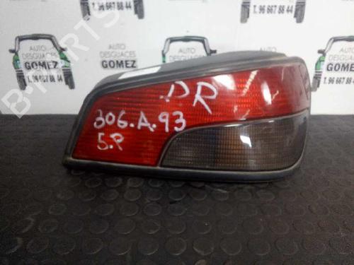 Used Right taillight PEUGEOT 306 Hatchback (7A, 7C, N3, N5) 1.9 D (68 hp) 12704798