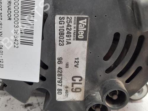 Alternator PEUGEOT 307 (3A/C) 1.6 16V | BP12787611M7 