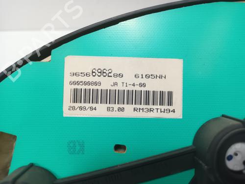 Instrument cluster PEUGEOT 206 Hatchback (2A/C) 1.4 HDi eco 70 | BP17499389C47 