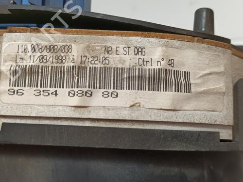 Instrument cluster PEUGEOT 306 (7B, N3, N5) 1.6 SR | BP15080080C47 