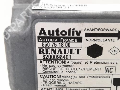 ECU airbags RENAULT KANGOO (KC0/1_) D 65 1.9 (KC0E, KC02, KC0J, KC0N) | BP12715895M53 