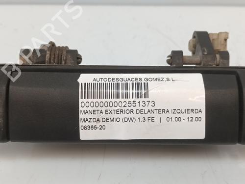 Used Front left exterior door handle MAZDA DEMIO (DW) 1.3 i 16V (DW3W) (72 hp) 18525898