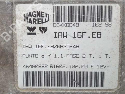 Engine control unit (ECU) FIAT PUNTO (176_) 55 1.1 | BP12806372M57 