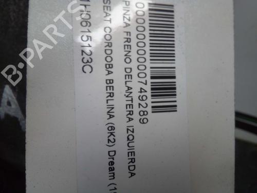 Used Left front brake caliper SEAT CORDOBA (6K1, 6K2) 1.9 D (64 hp) 12810598