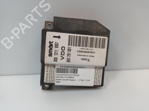 ECU airbags SMART CITY-COUPE (450) 0.6 (S1CLA1, 450.341) (55 hp) 18079687