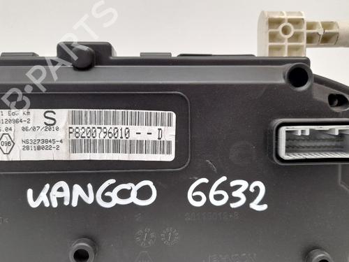 Instrument cluster RENAULT KANGOO / GRAND KANGOO II (KW0/1_) 1.5 dCi 85 (KW0K, KW0L, KW0B) | BP12738592C47 