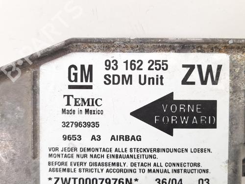 ECU airbags OPEL TIGRA TwinTop (X04) 1.4 (R97) | BP12699673M53 