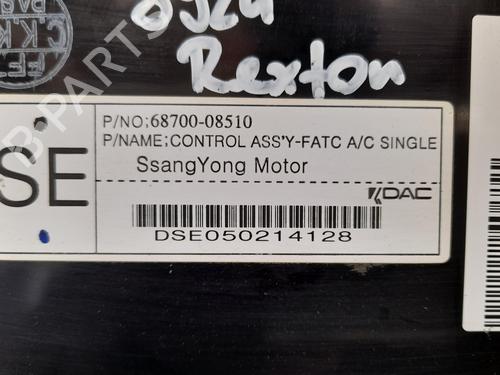 Climate control SSANGYONG REXTON / REXTON II (GAB_) 2.7 Xdi | BP12778517I5 