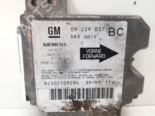 Used ECU airbags OPEL ASTRA G Hatchback (T98) 1.7 TD (F08, F48) (68 hp) 12805580