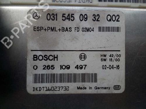 Control unit MERCEDES-BENZ S-CLASS (W220) S 320 CDI (220.026, 220.126) | BP12700437M11 