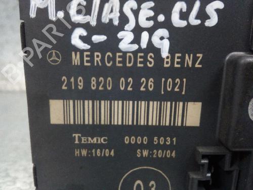 Electronic module MERCEDES-BENZ CLS (C219) CLS 350 (219.356) | BP12699025M83 