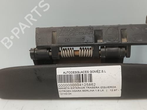 Venstre bak utvendig håndtak CITROËN XSARA (N1) 1.6 i (88 hp) 22436449