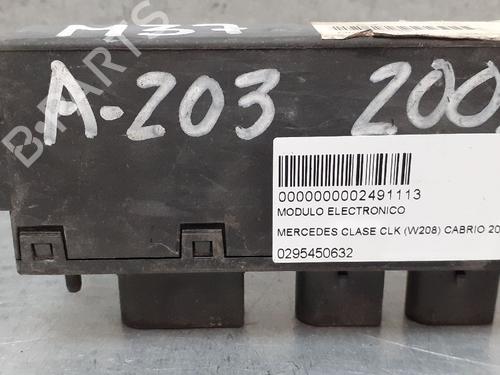 Elektronisk modul MERCEDES-BENZ CLK Convertible (A208) CLK 200 Kompressor (208.444) (163 hp) 12757341