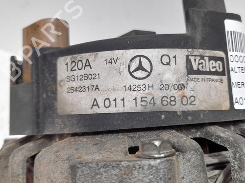 Alternator MERCEDES-BENZ C-CLASS (W203) C 200 Kompressor (203.045) | BP12707633M7 