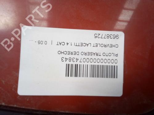 Right taillight CHEVROLET NUBIRA Saloon 1.4 | BP12810407C35 