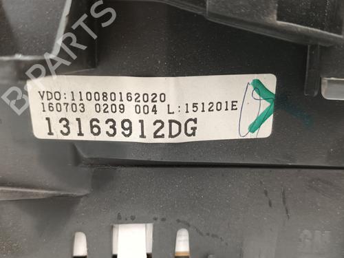 Instrument cluster OPEL MERIVA A MPV (X03) 1.7 DTI (E75) | BP12780752C47 