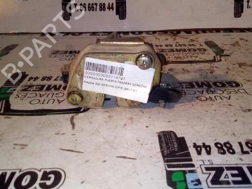 Used Rear right lock MAZDA 323 C V (BA) 1.8 16V (BA8P) (114 hp) 12692639