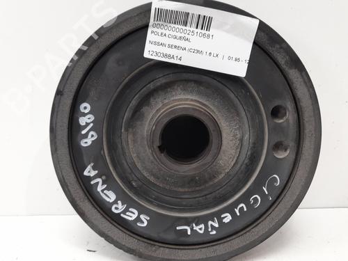 Used Pulley NISSAN VANETTE CARGO Bus (HC 23) 1.6 i (98 hp) 13976639