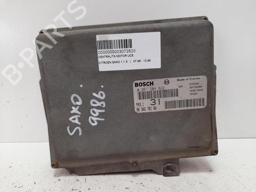 Used Engine control unit (ECU) CITROËN SAXO (S0, S1) 1.1 X, SX (60 hp) 12787269