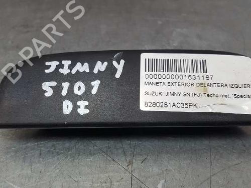 Used Front left exterior door handle SUZUKI JIMNY Closed Off-Road Vehicle (SN) 1.3 16V 4WD (SN413) (82 hp) 12714864