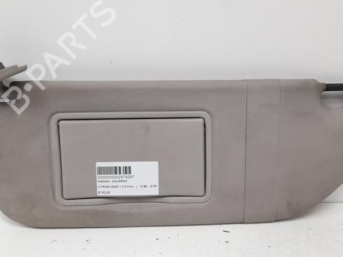 Venstre solskærm CITROËN SAXO (S0, S1) 1.5 D (57 hp) 12767159