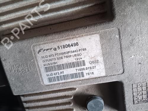 Used Engine control unit (ECU) FIAT PUNTO EVO (199_) 1.3 D Multijet (199AXC1A, 199BXC1A, 199AXT1A, 199BXT1A) (75 hp) 30627063
