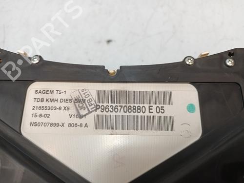 Instrument cluster PEUGEOT 307 (3A/C) 2.0 HDi 90 | BP19275901C47 
