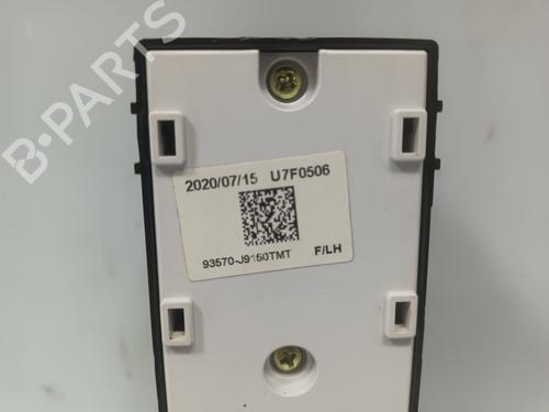 Left front window switch HYUNDAI KONA (OS, OSE, OSI) 1.6 GDi Hybrid | BP25118106I27 
