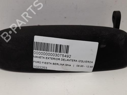 Used Front left exterior door handle FORD FIESTA IV (JA_, JB_) 1.25 i 16V (75 hp) 12787336