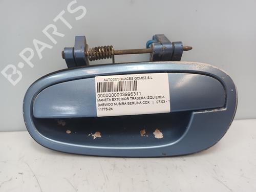 Used Rear left exterior door handle DAEWOO NUBIRA Saloon (J200) 1.8 (122 hp) 19276506