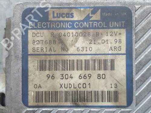 Engine control unit (ECU) PEUGEOT 406 (8B) 2.1 TD 12V | BP12809571M57 