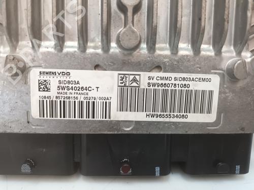 Engine control unit (ECU) PEUGEOT 407 (6D_) 2.0 (6DRFNB, 6DRFNE) | BP20169540M57 